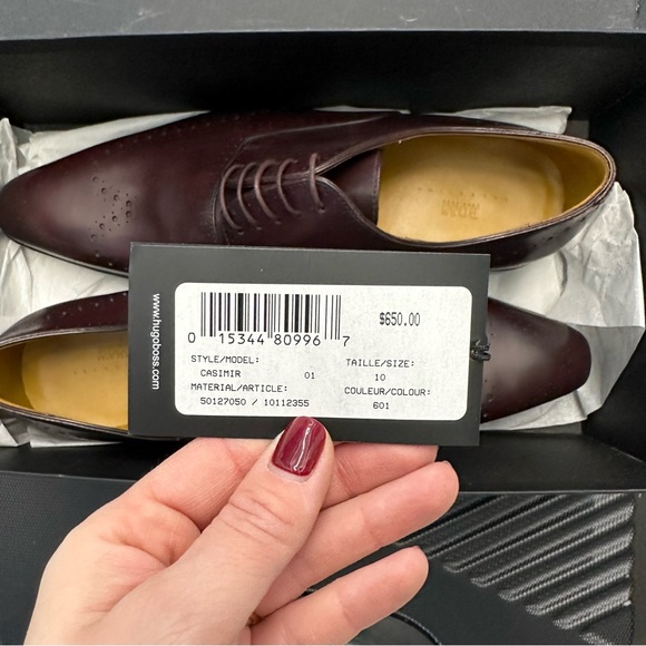 Brand New Hugo Boss Men’s Dress Shoes! - Picture 3 of 8